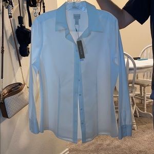 Chico’s white button down